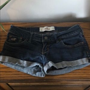 Hollister denim shorts